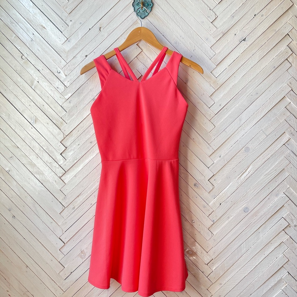 Sally Miller Couture girls dress salmon size XL